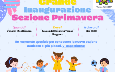 Inaugurazione Sezione Primavera