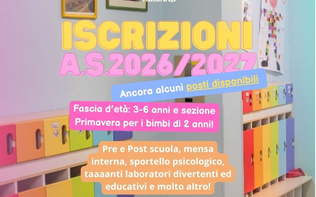 Iscrizioni a.s.2026/2027